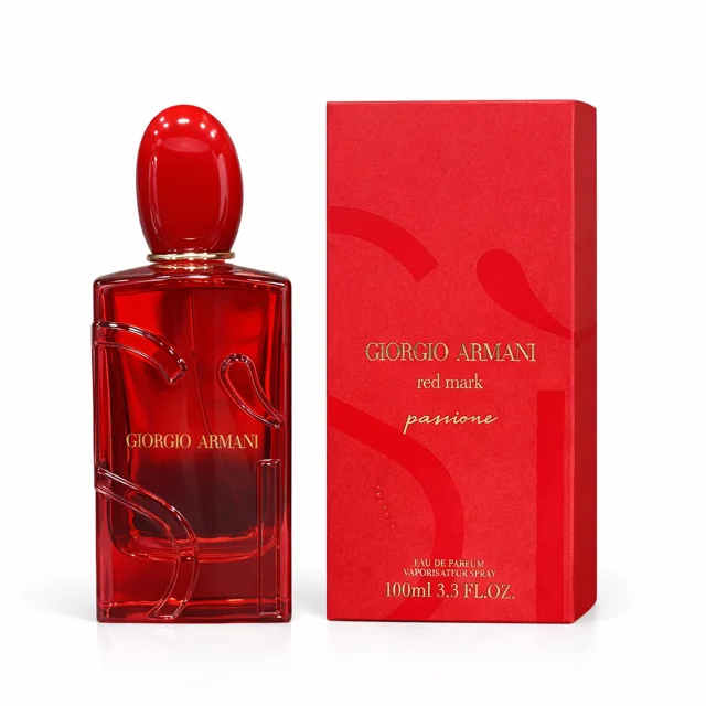 جعبه و شیشه ادکلن جورجیو آرمانی سی پشن Eau de Parfum