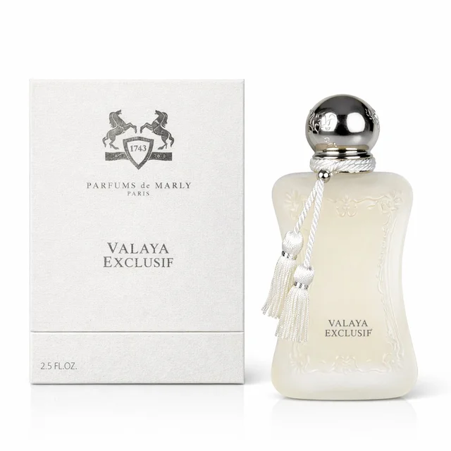 جعبه لوکس و شیشه ادکلن پارفومز د مارلی والایا ۷۵ میل Parfums de Marly Valaya