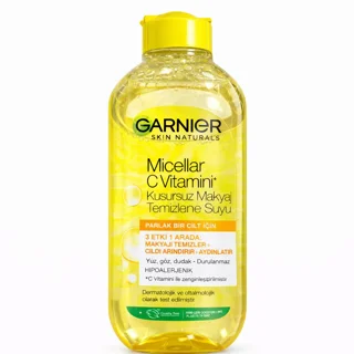 میسلار واتر گارنیر حاوی ویتامین C مناسب پوست کدر