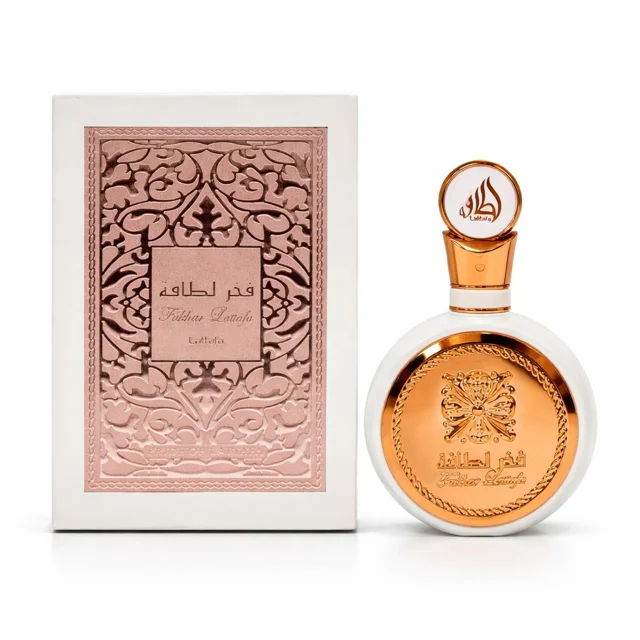 عطر ادوپرفیوم زنانه لطافه مدل فخر حجم ۱۰۰ میل خنک