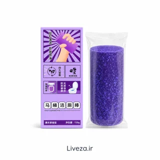 استیک (قرص) تمیزکننده و خوشبوکننده فلاش تانک توالت رایحه لوندر (اسطوخودوس) 150  گرمی