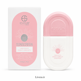 کرم ضد آفتاب استلین ۵۰گرم SPF 50 مدل Fade Spots Bright Complete