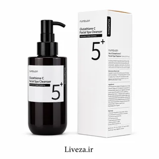 روغن شستشوی صورت (اسپا کلینزر) گلوتاتیون C شماره 5  + نامبوزین (۲۰۰ میلی‌لیتر)