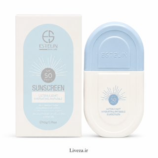 کرم ضد آفتاب استلین  ۵۰ گرم SPF 50 مدل Ultra-Light Hydrating Invisible