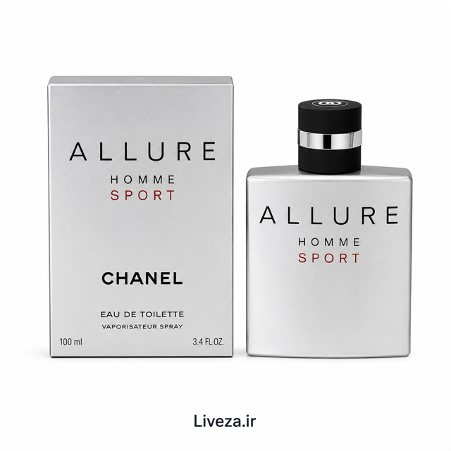 عطر شنل الور هوم اسپرت ادو تویلت 100 میل | رایحه‌ای خنک، انرژی‌بخش و مردانه